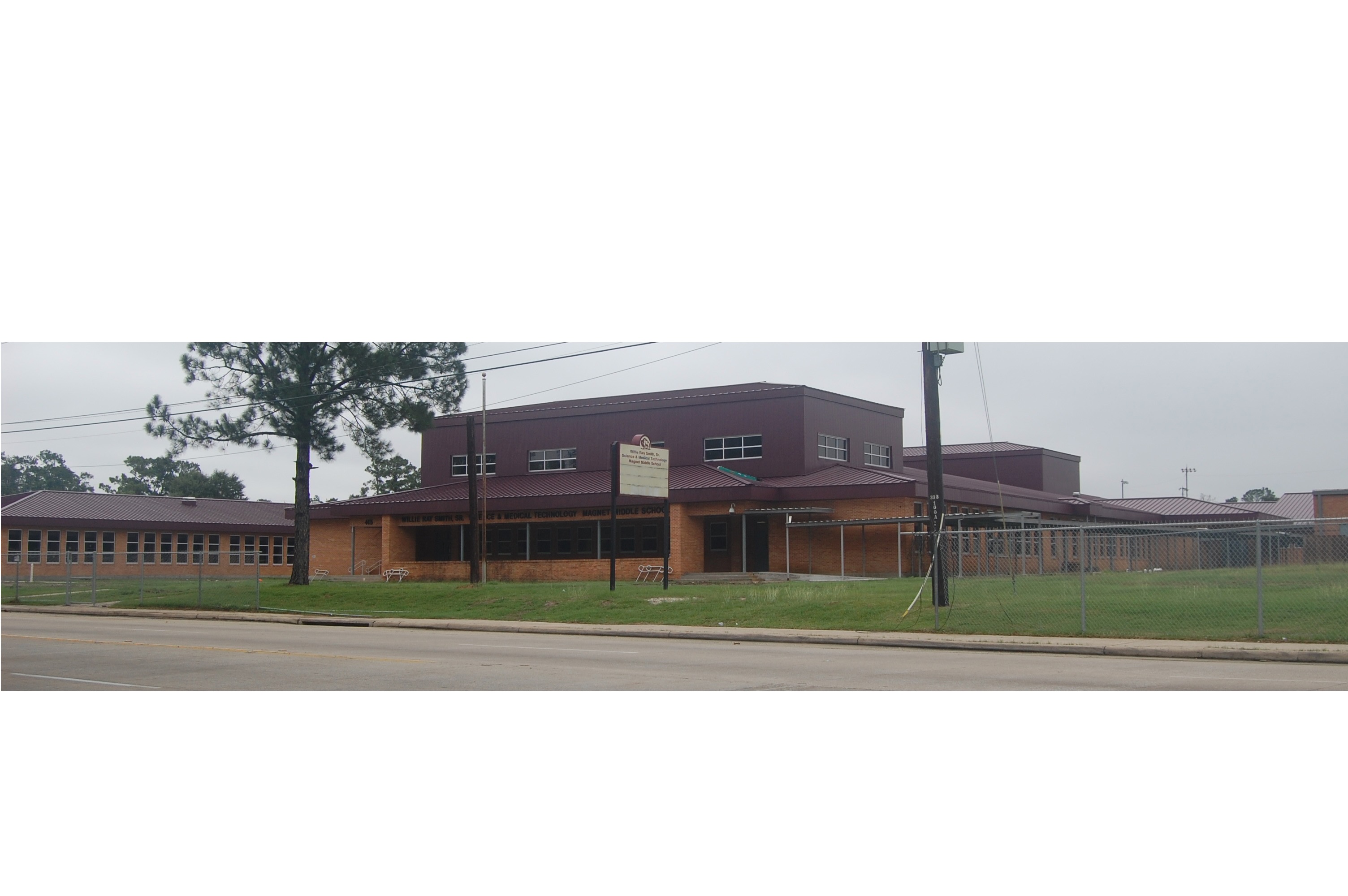 This is a more recent photo, but this is my high school
